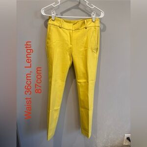 Brand New LOFT OOP Petite Yellow dress Pants.